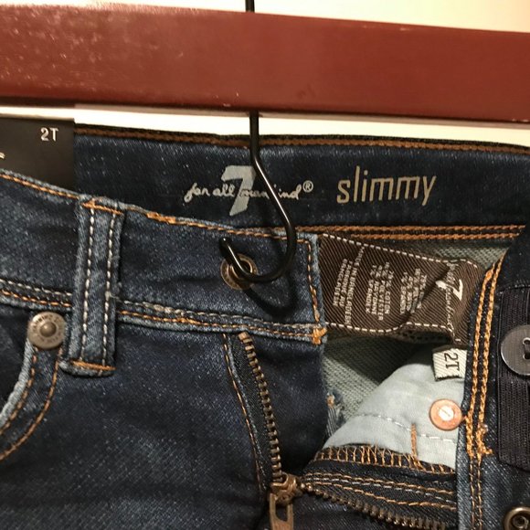 Boys 7FAM Jeans Sz 2T - Picture 5 of 5